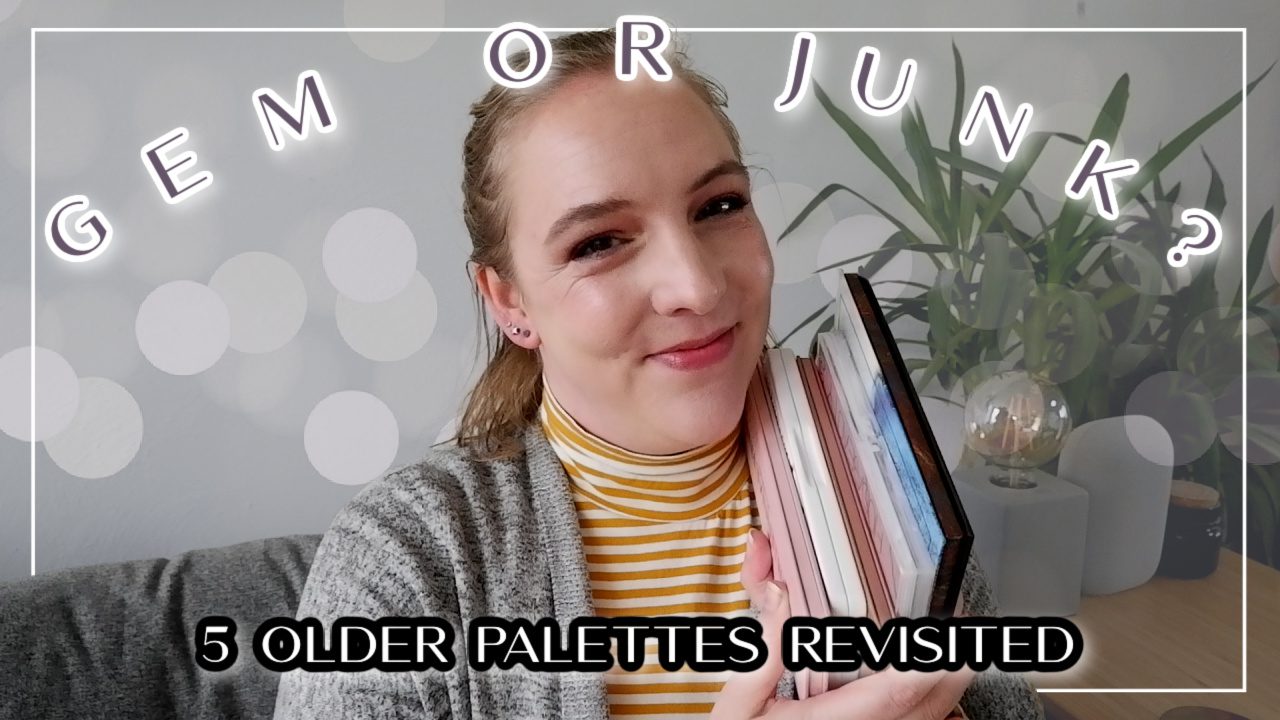 Gem or Junk // Revisiting 5 older eyeshadow palettes