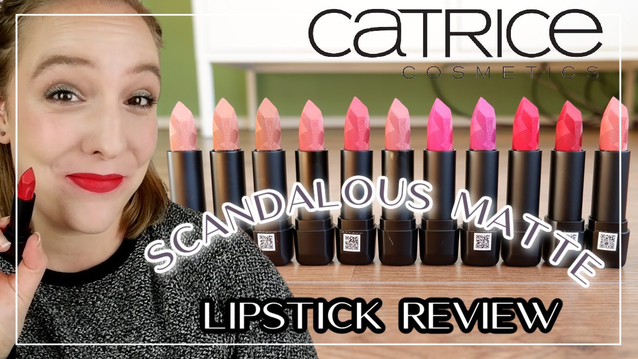 Catrice Scandalous Matte lipstick review