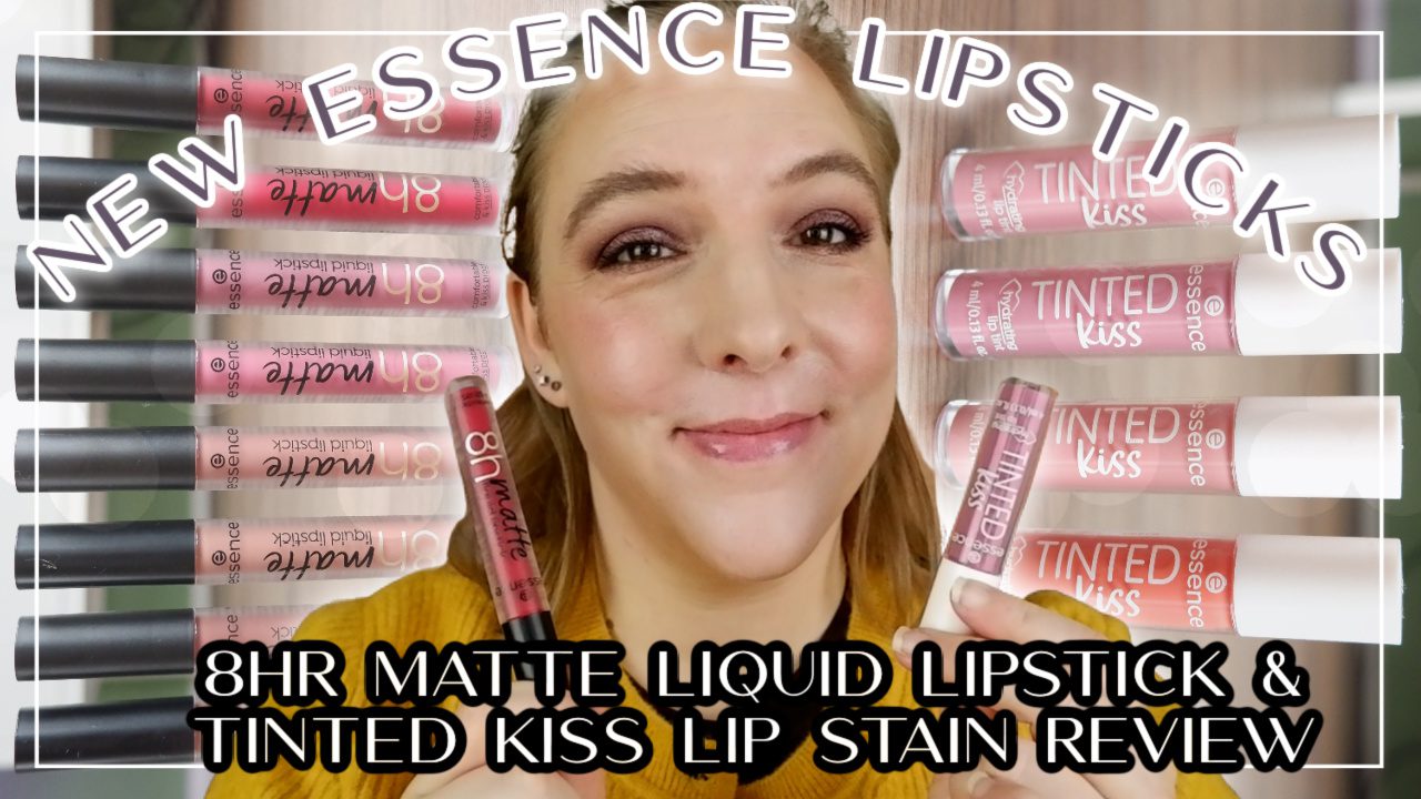 Essence New Lipsticks 2023: 8H Matte Liquid Lipstick & Tinted Kiss Lip Tint review