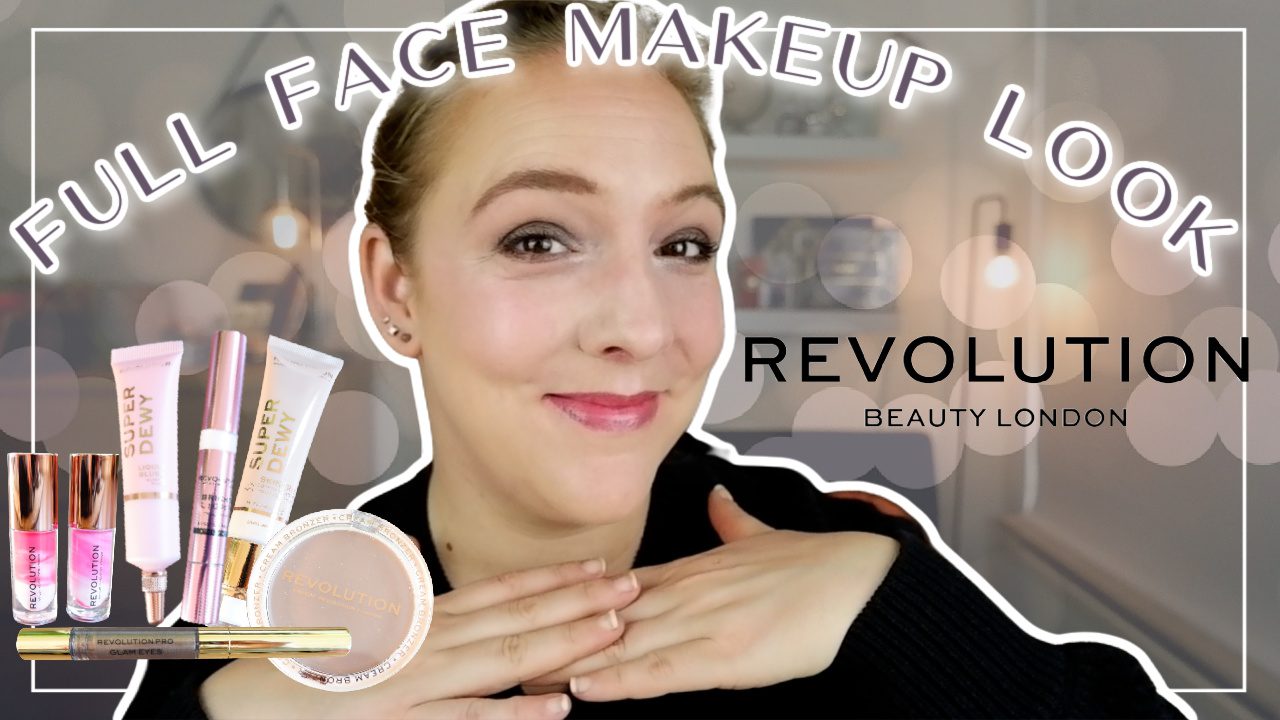 Full Face Makeup Look w/ Make Up Revolution
