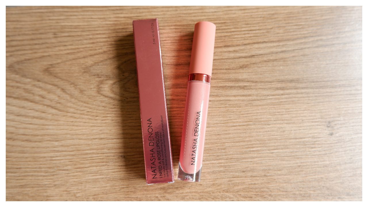 Natascha Denona I Need a Rose lipgloss review