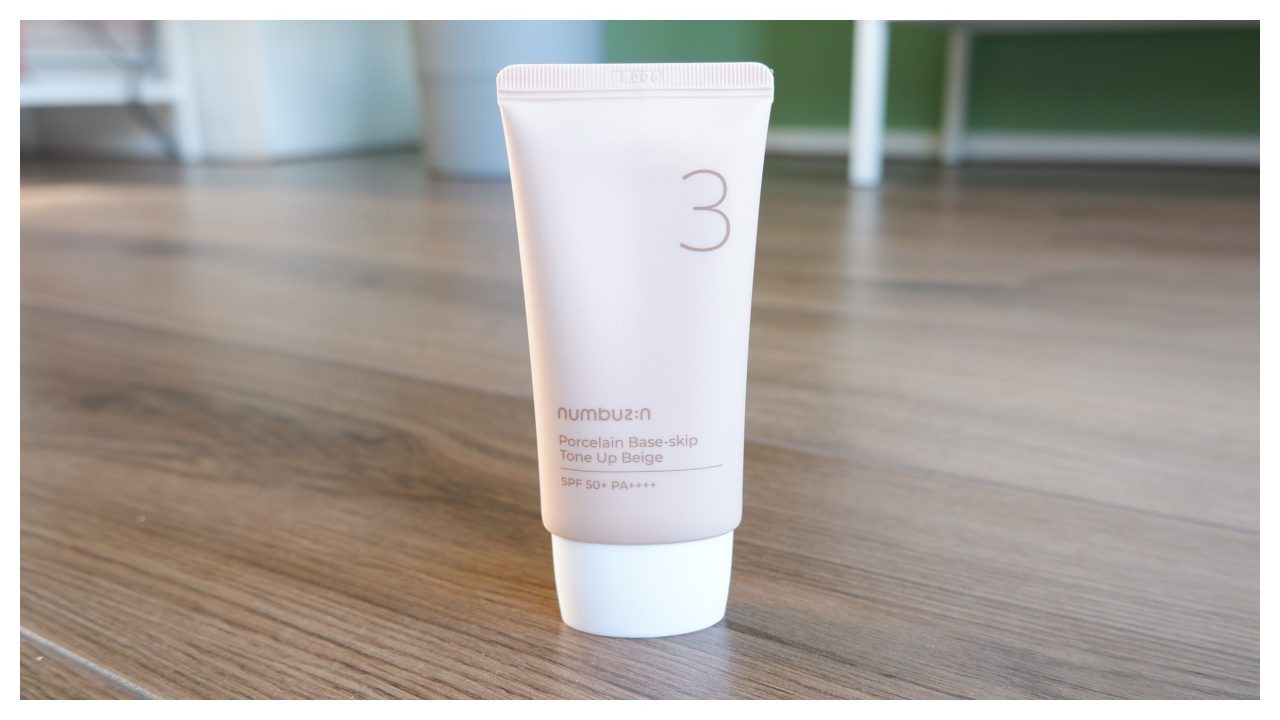 Numbuzin Base-Skip Tone Up Beige review
