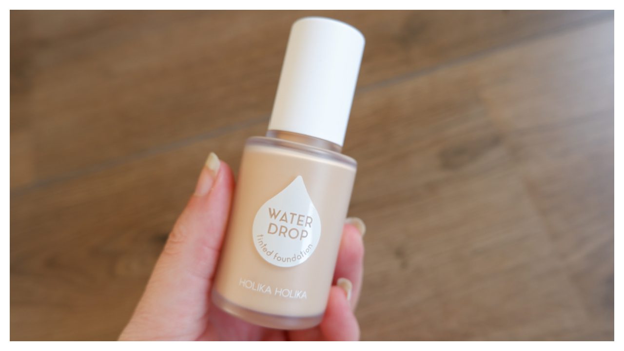 Holika Holika Waterdrop foundation review