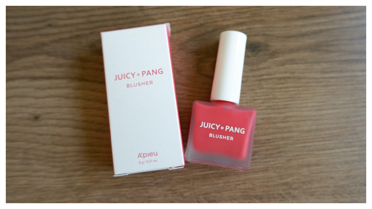 Apieu Juicy Pang blush Cherry review