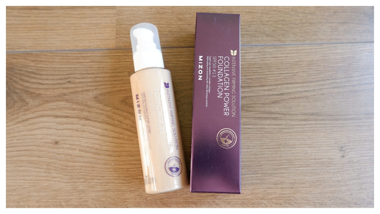 Mizon Collagen Power foundation review
