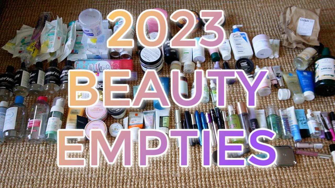 2023 Beauty & Makeup Empties