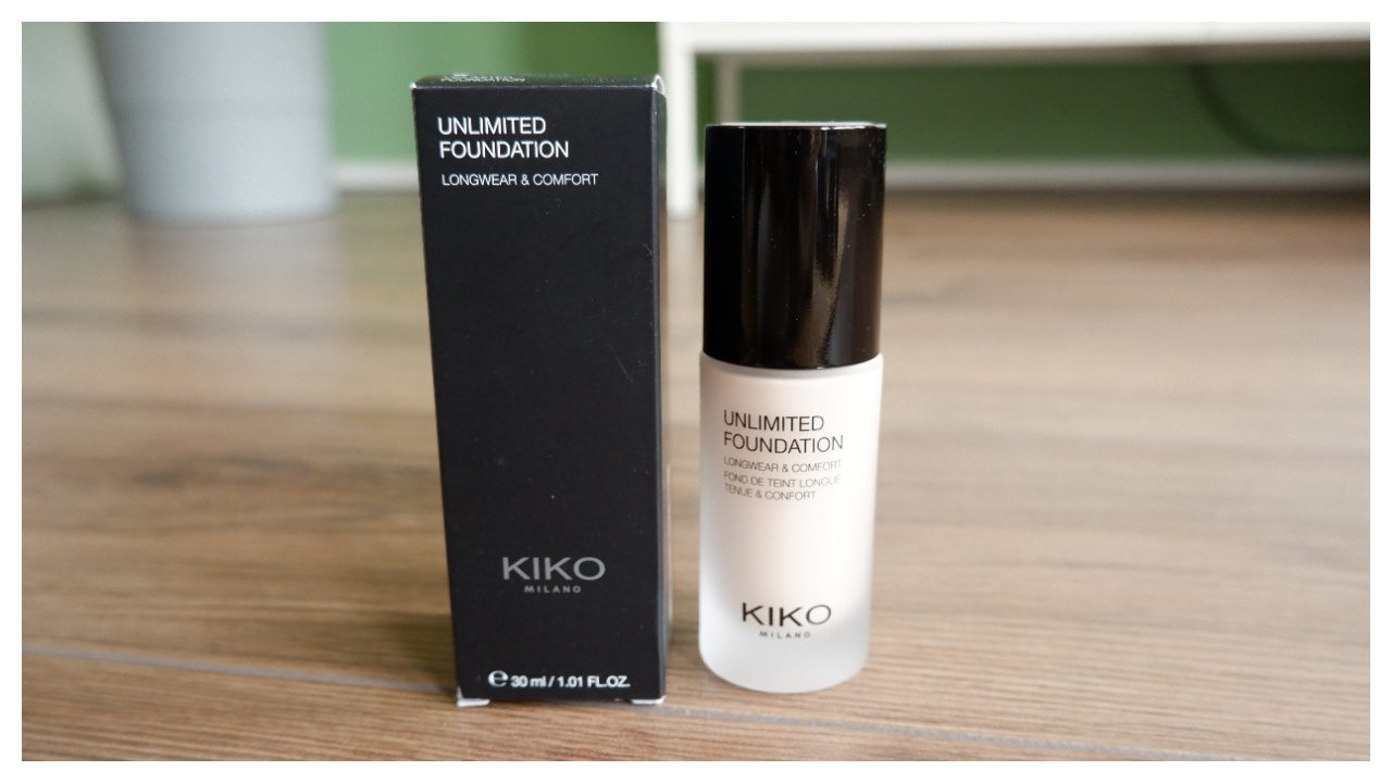 Kiko Milano Unlimited Foundation review