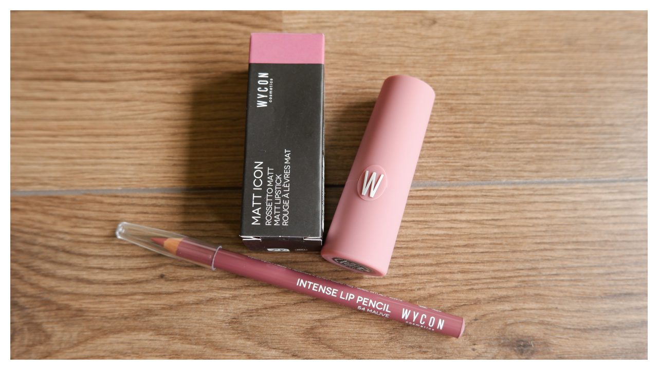 Wycon Matt Icon lipstick & lip liner review