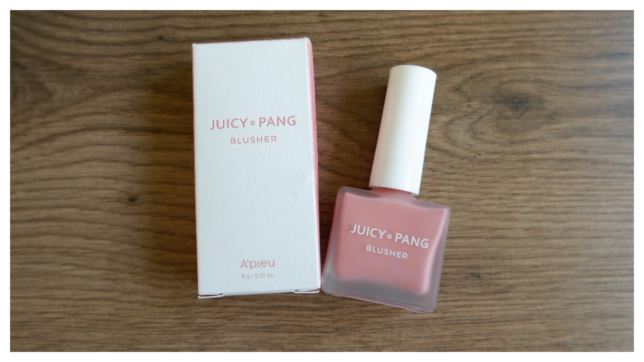 Apieu Juicy Pang liquid blush Guava review