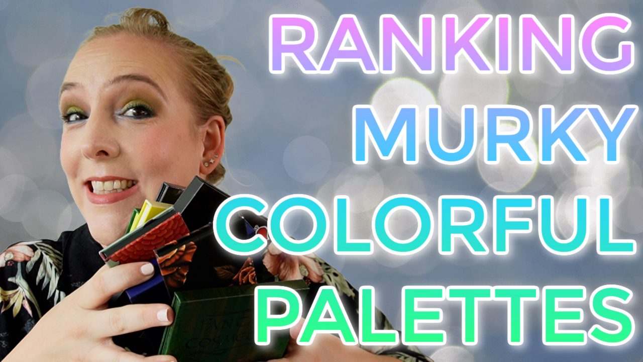 Ranking murky colorful palettes