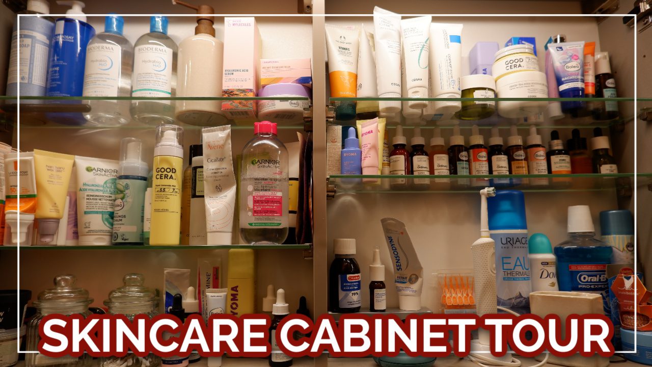 Skincare Cabinet Tour