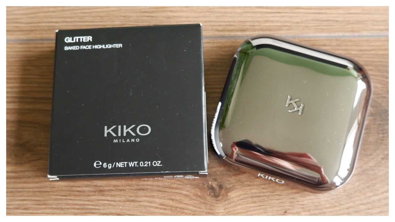Kiko Milano Glitter Baked highlighter review