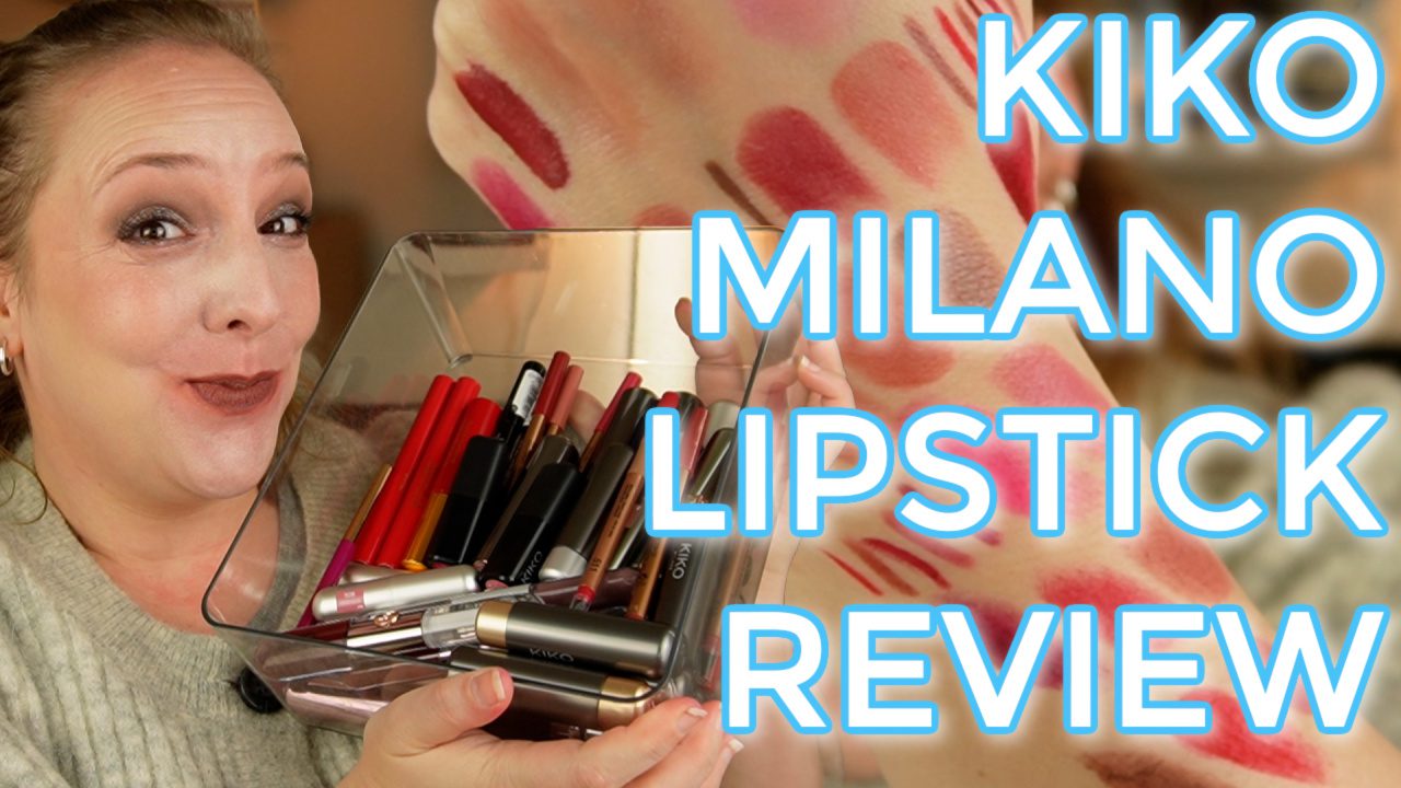 The big Kiko Milano lipstick test
