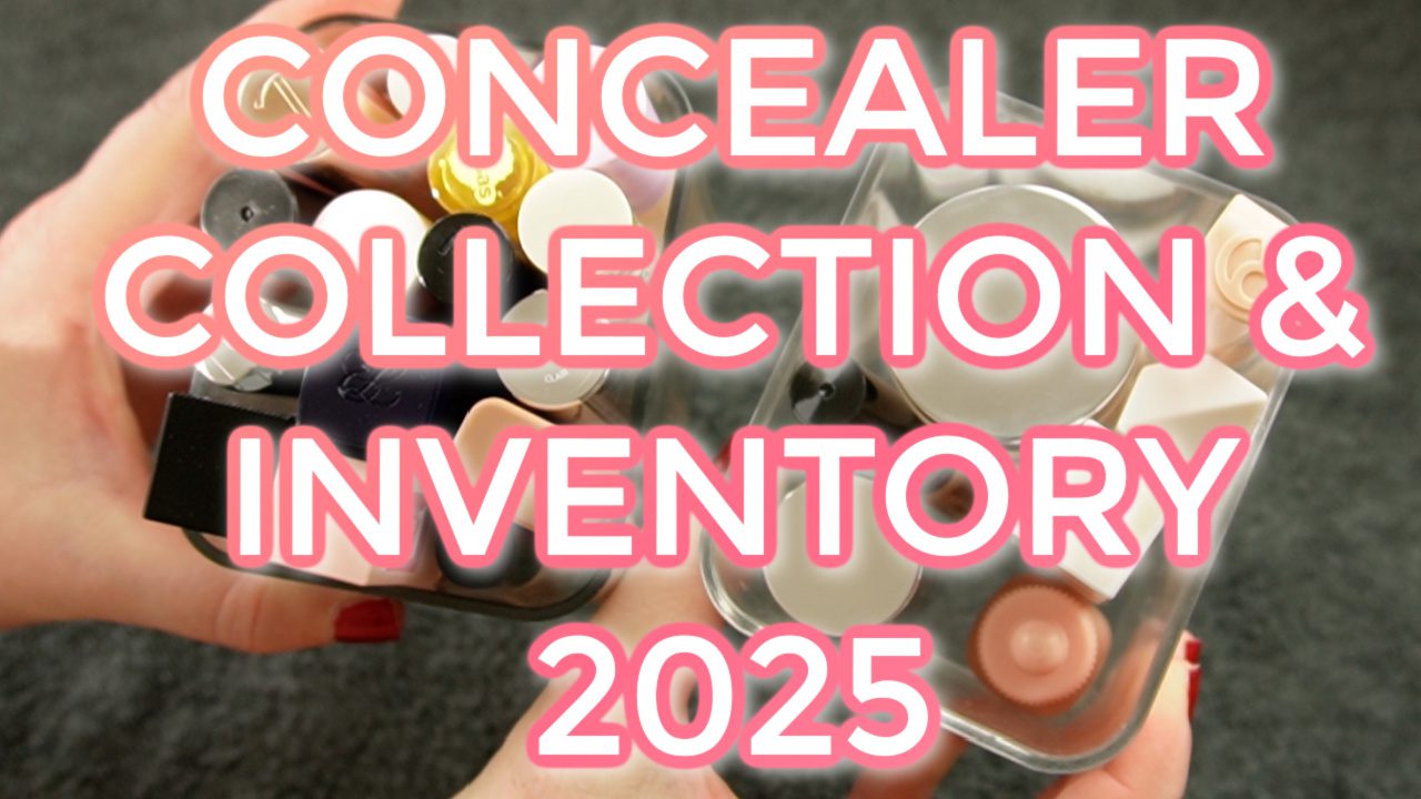 Concealer collection & inventory 2025