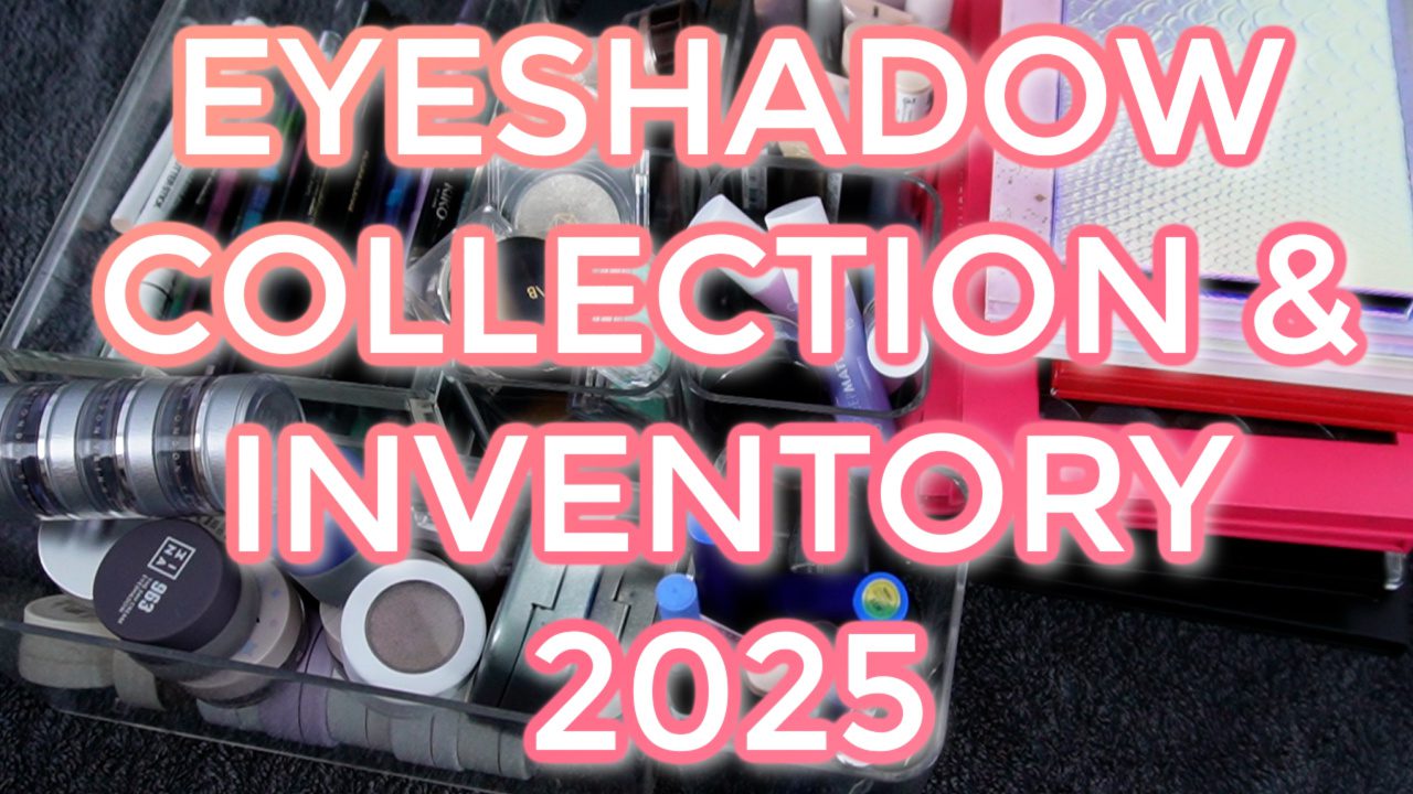 Eyeshadow collection & inventory 2025