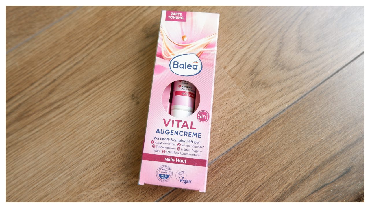Balea Vital eye cream review