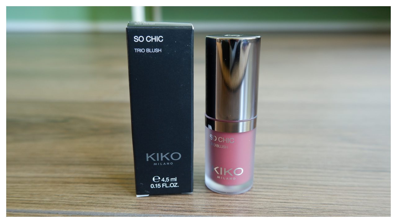 Kiko Milano So Chic Trio Blush review