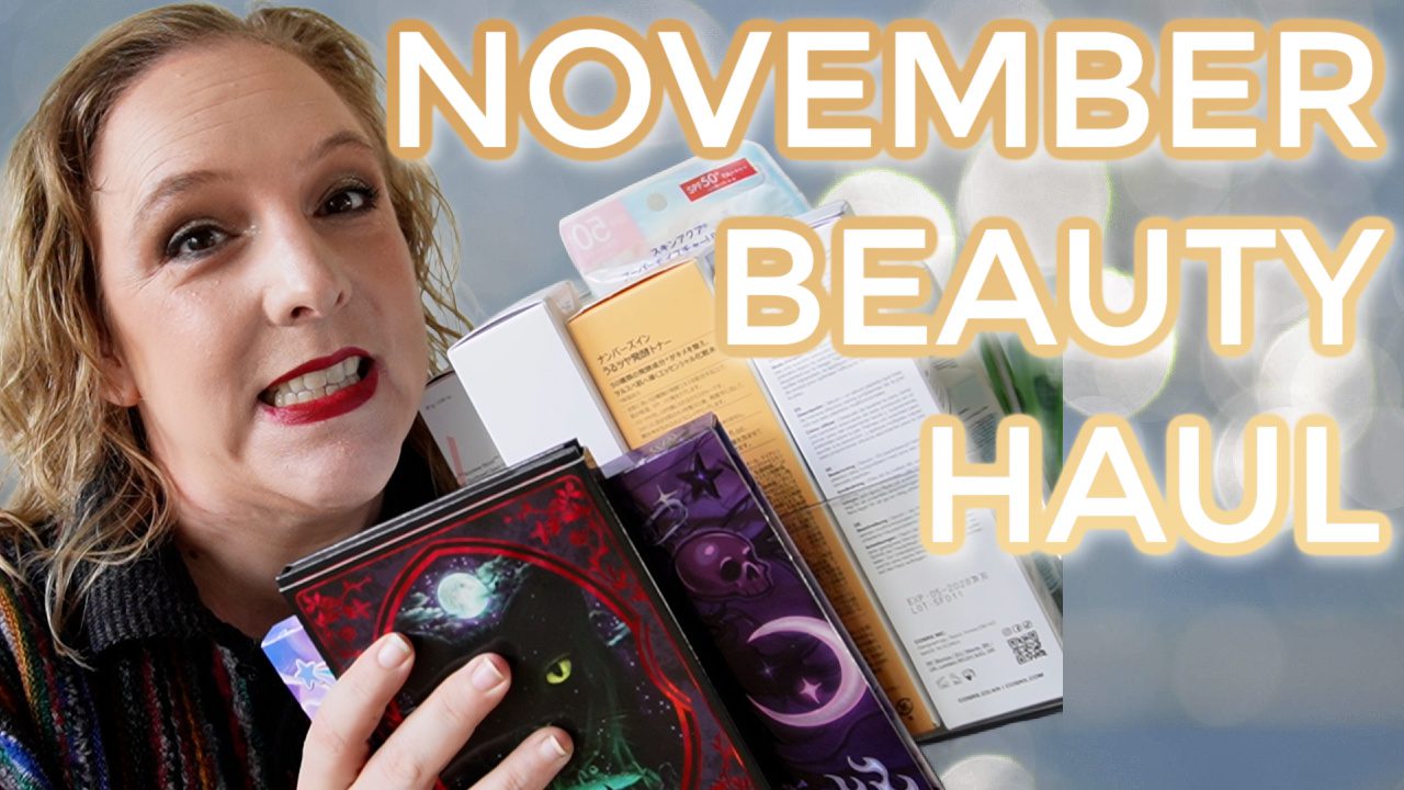 November beauty haul