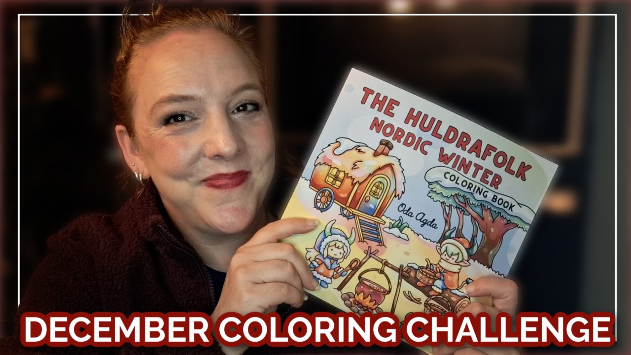 December coloring challenge
