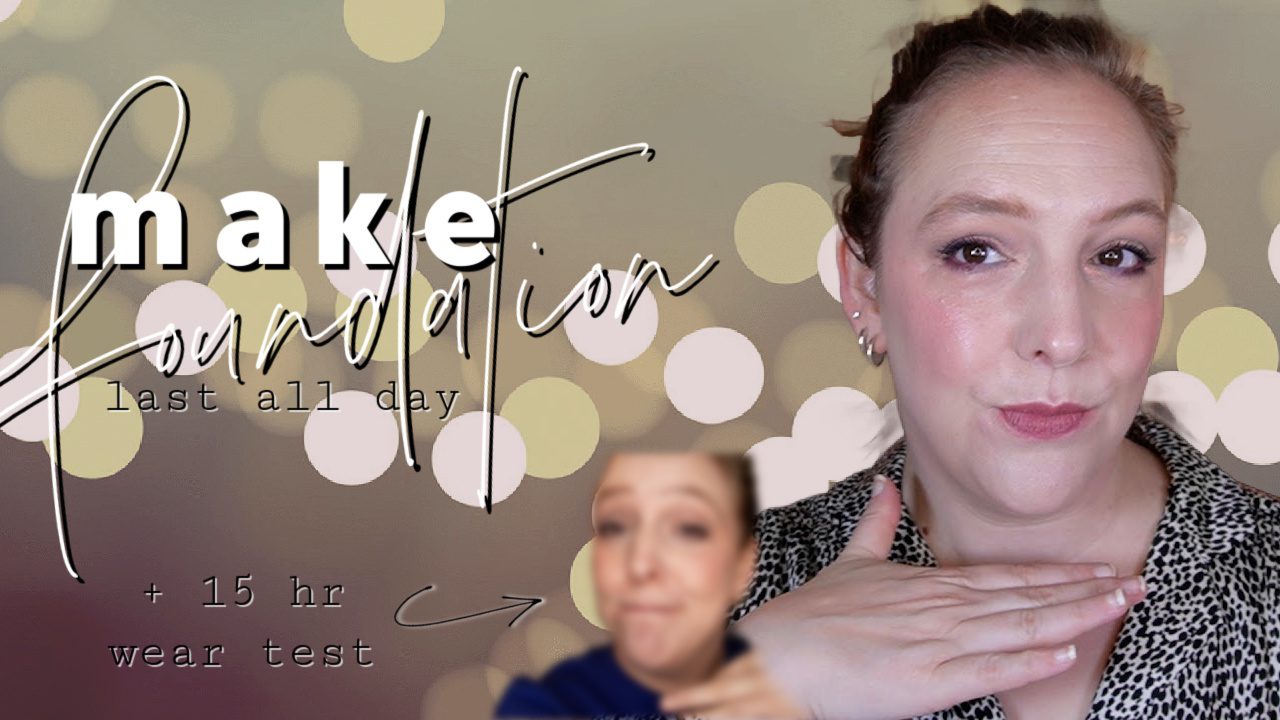 How to make foundation last all day (incl. wear test)
