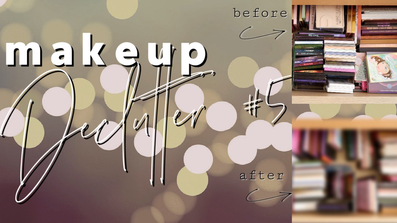 Makeup Declutter 2026 Part 5: Palettes